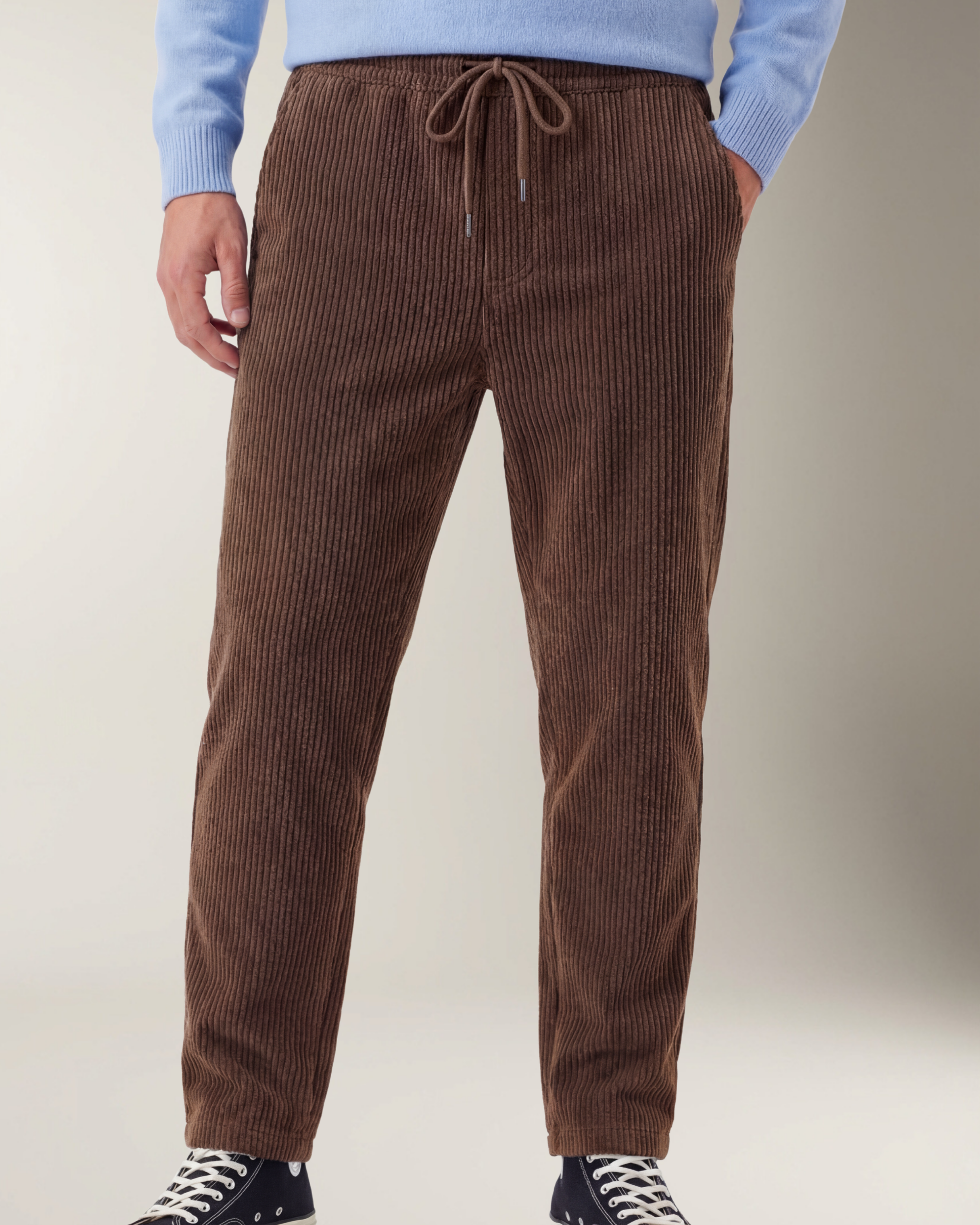 Louis Pantalón de Pana Moderno