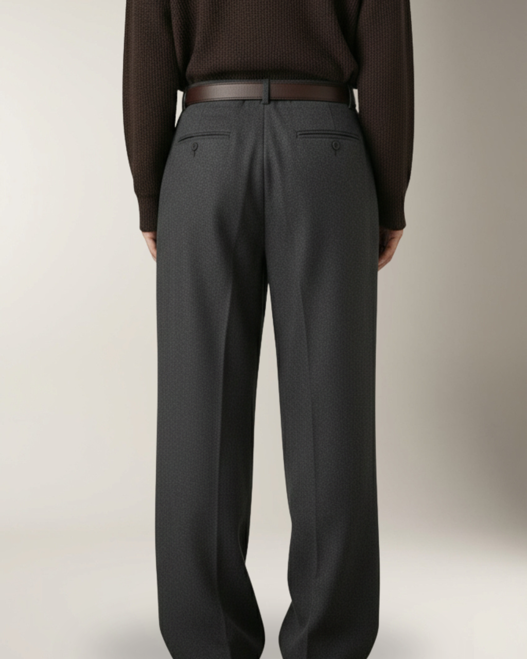 Lorenzo Pantalón Wide-Leg Comfort | Gray