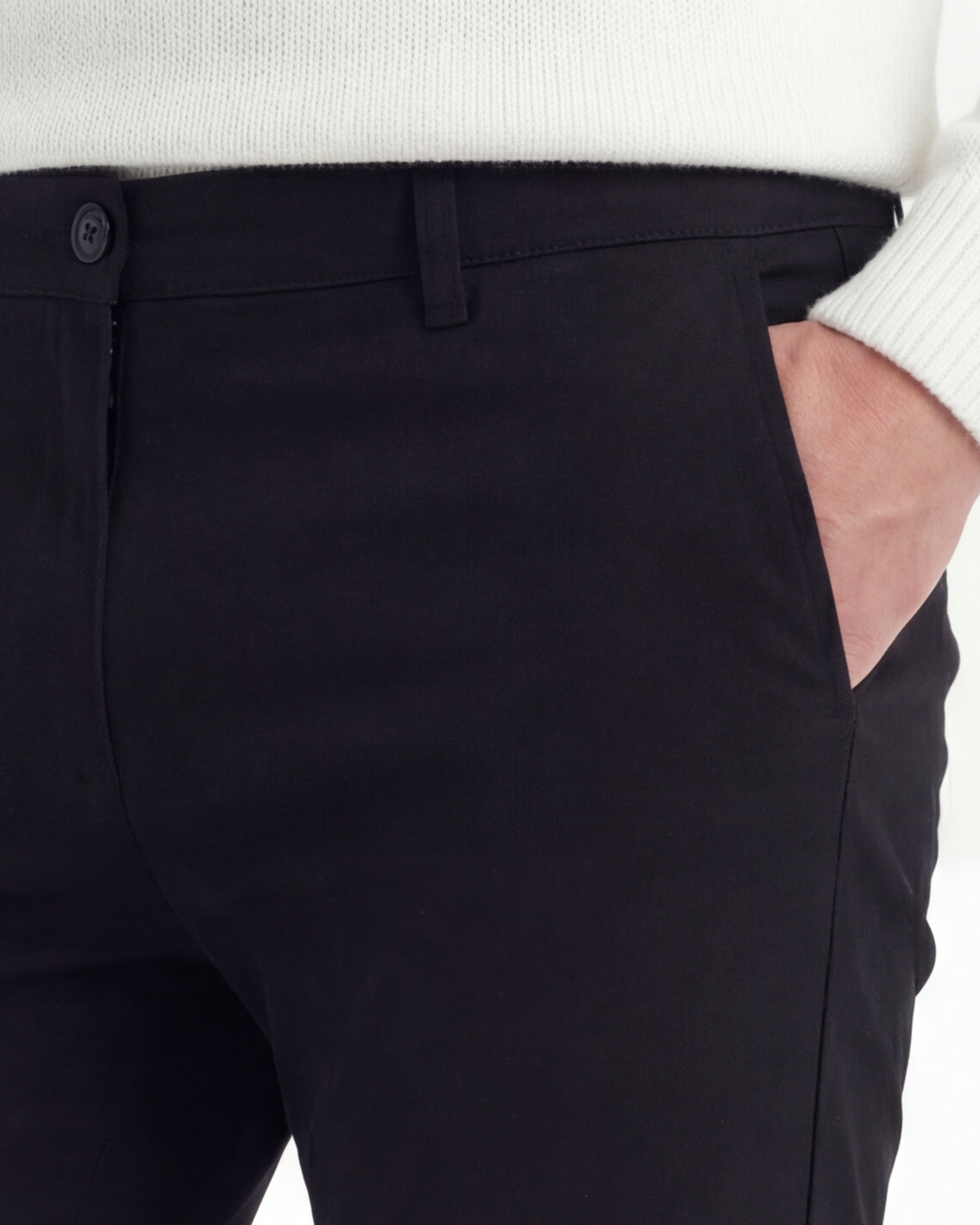 Leo Pantalón Stretch Negro