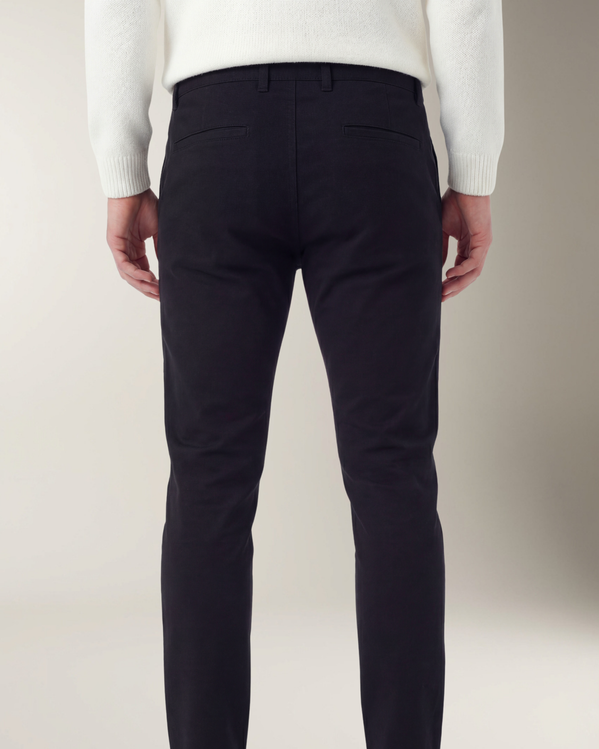 Leo Pantalón Stretch Negro