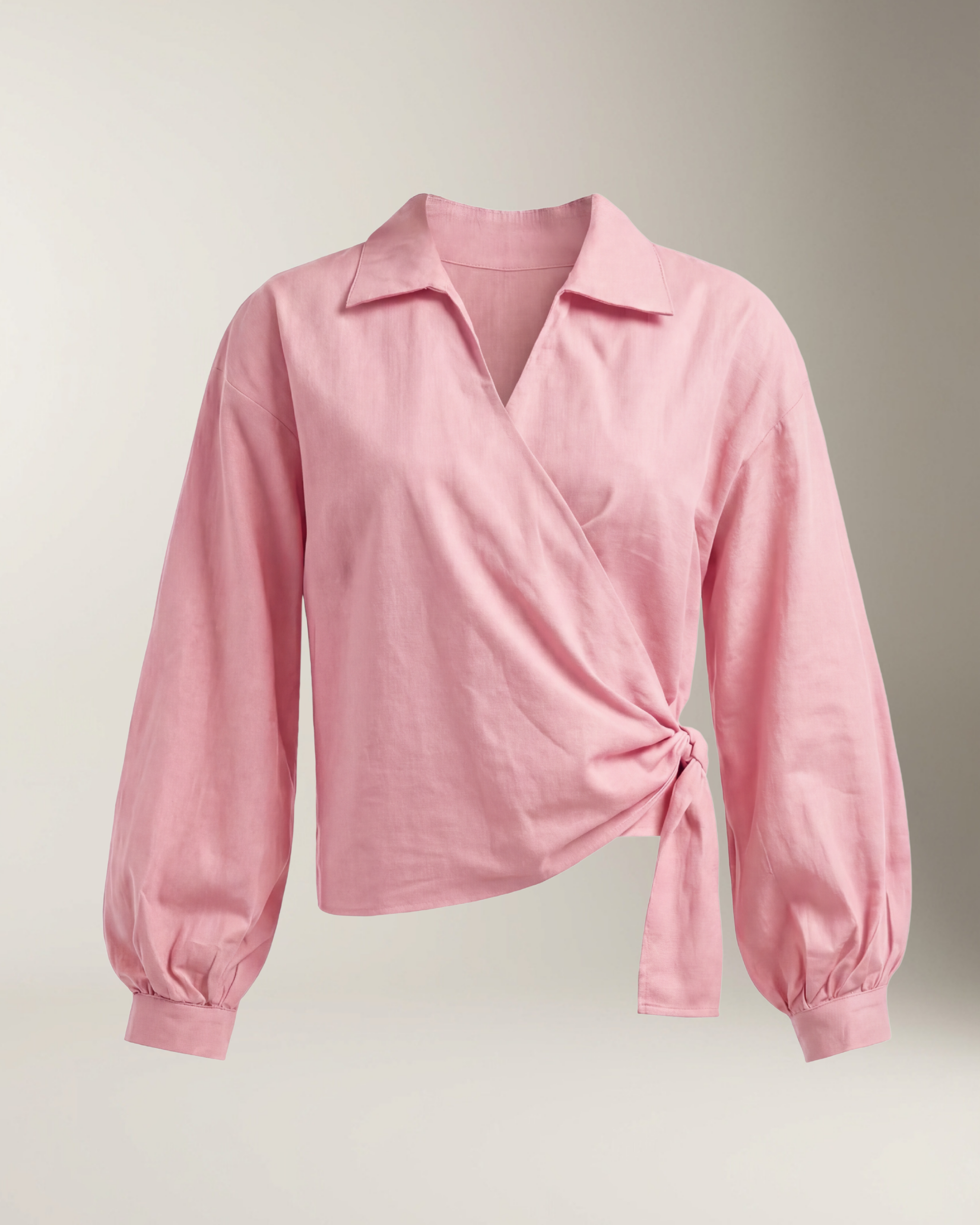 Luna Blusa Cruzada Elegante