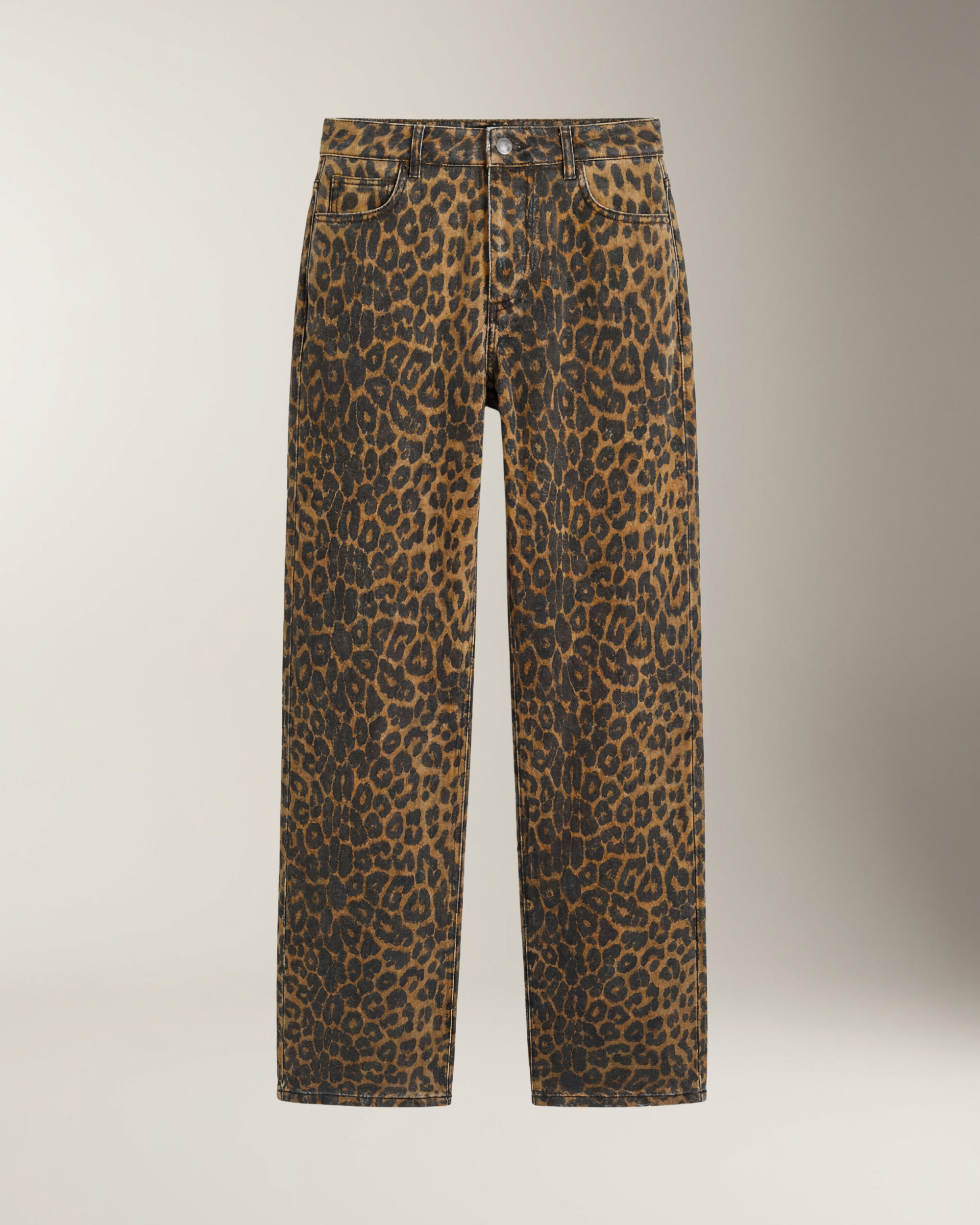 Aura Jeans Flare de Tiro Alto