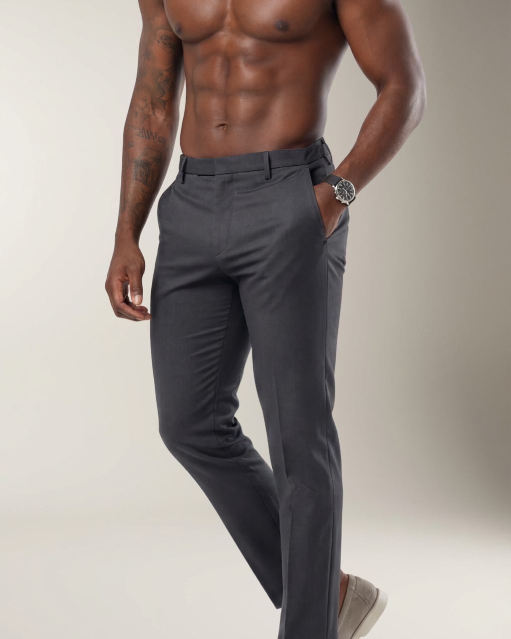 Marco Pantalón Hybrid Stretch - Gris