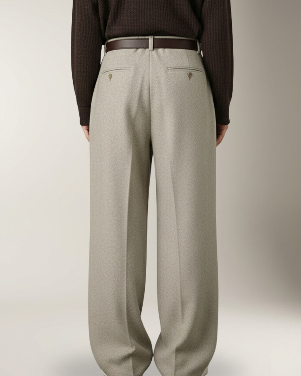 Lorenzo Pantalón Wide-Leg Comfort | Beige