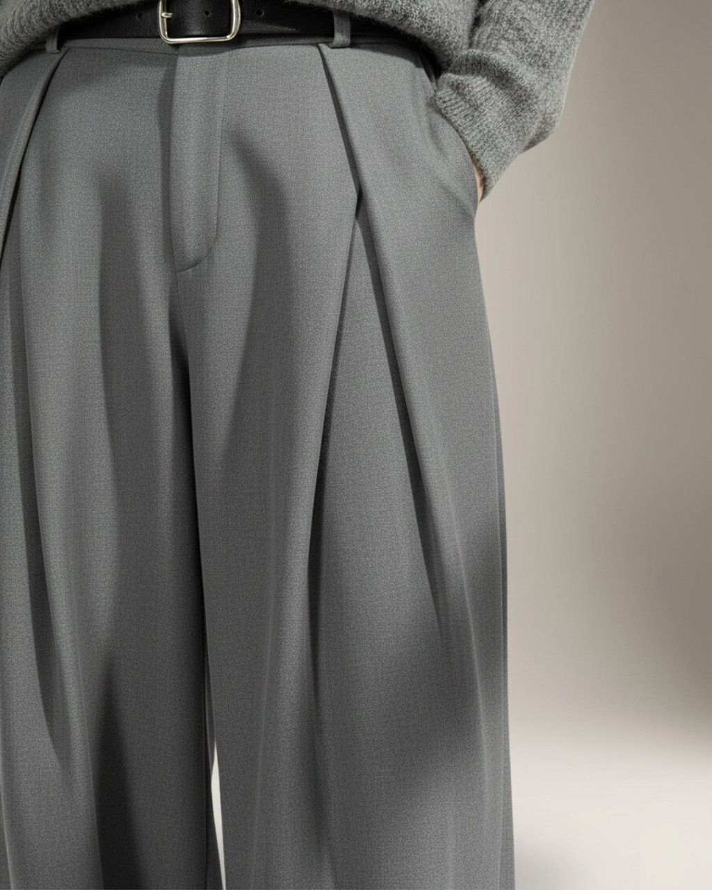 Matteo Pantalón Wide-Leg Premium