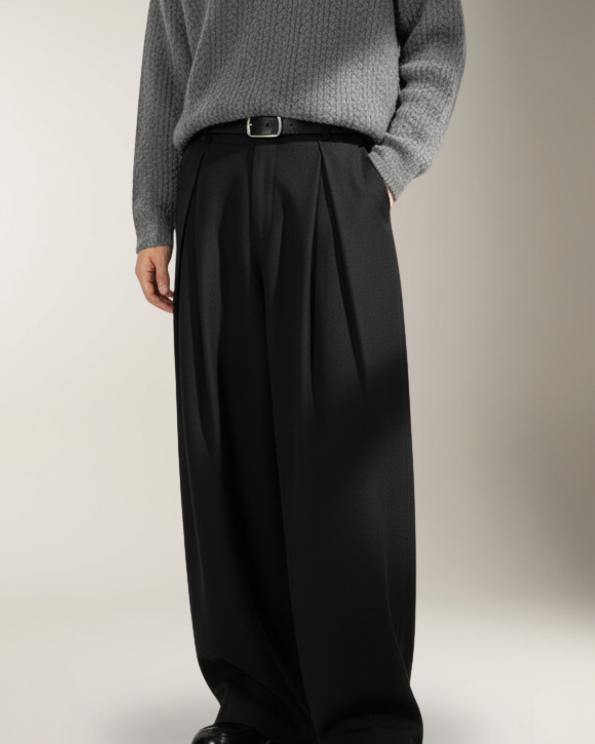 Matteo Pantalón Wide-Leg Premium