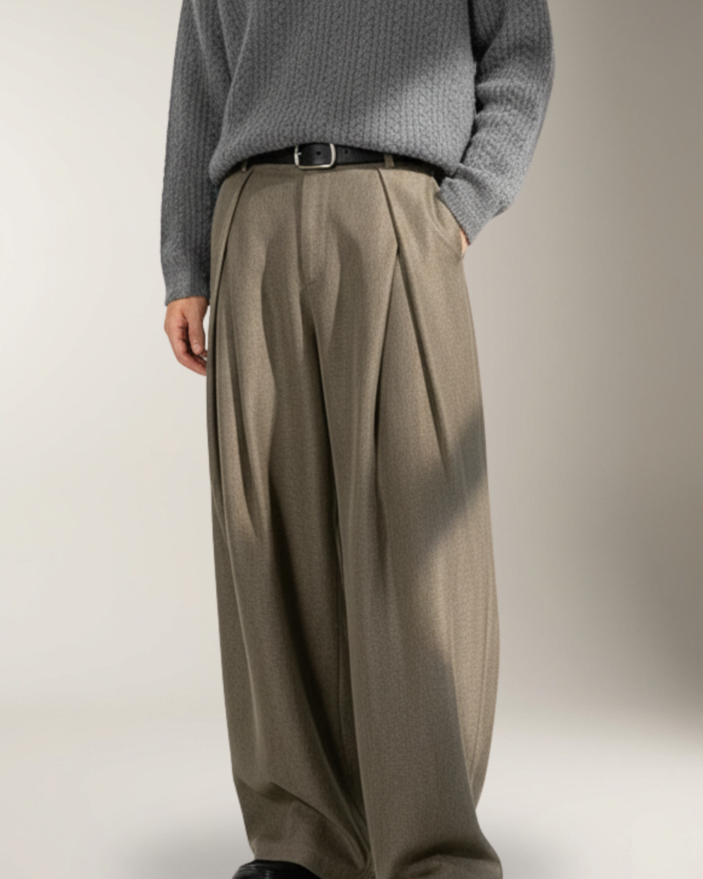 Matteo Pantalón Wide-Leg Premium