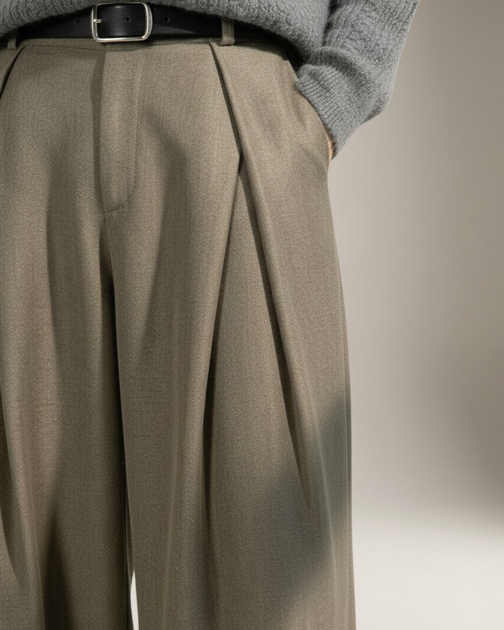 Matteo Pantalón Wide-Leg Premium