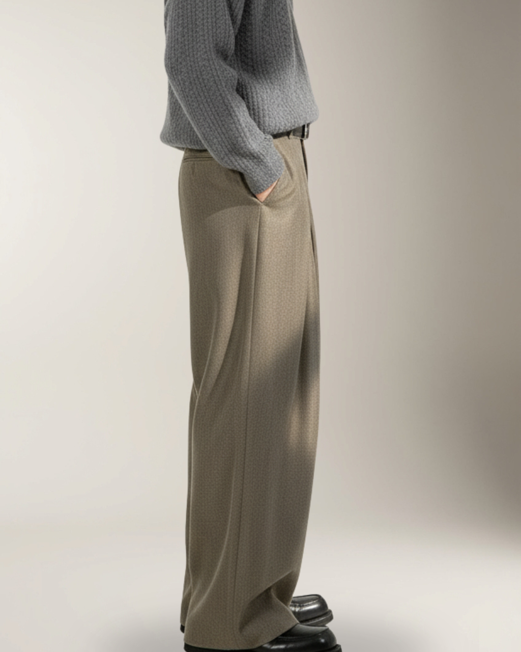 Matteo Pantalón Wide-Leg Premium