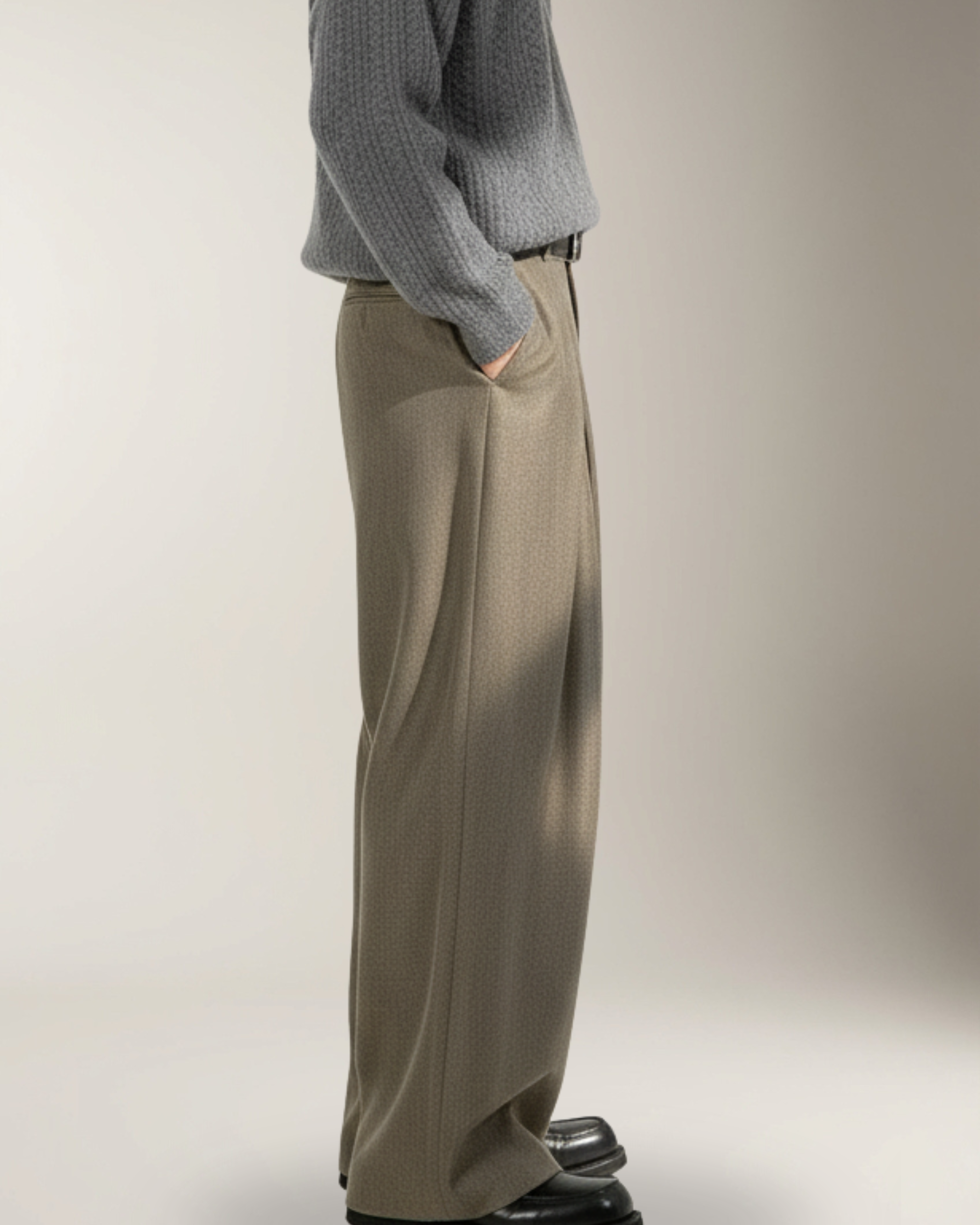 Matteo Pantalón Wide-Leg Premium