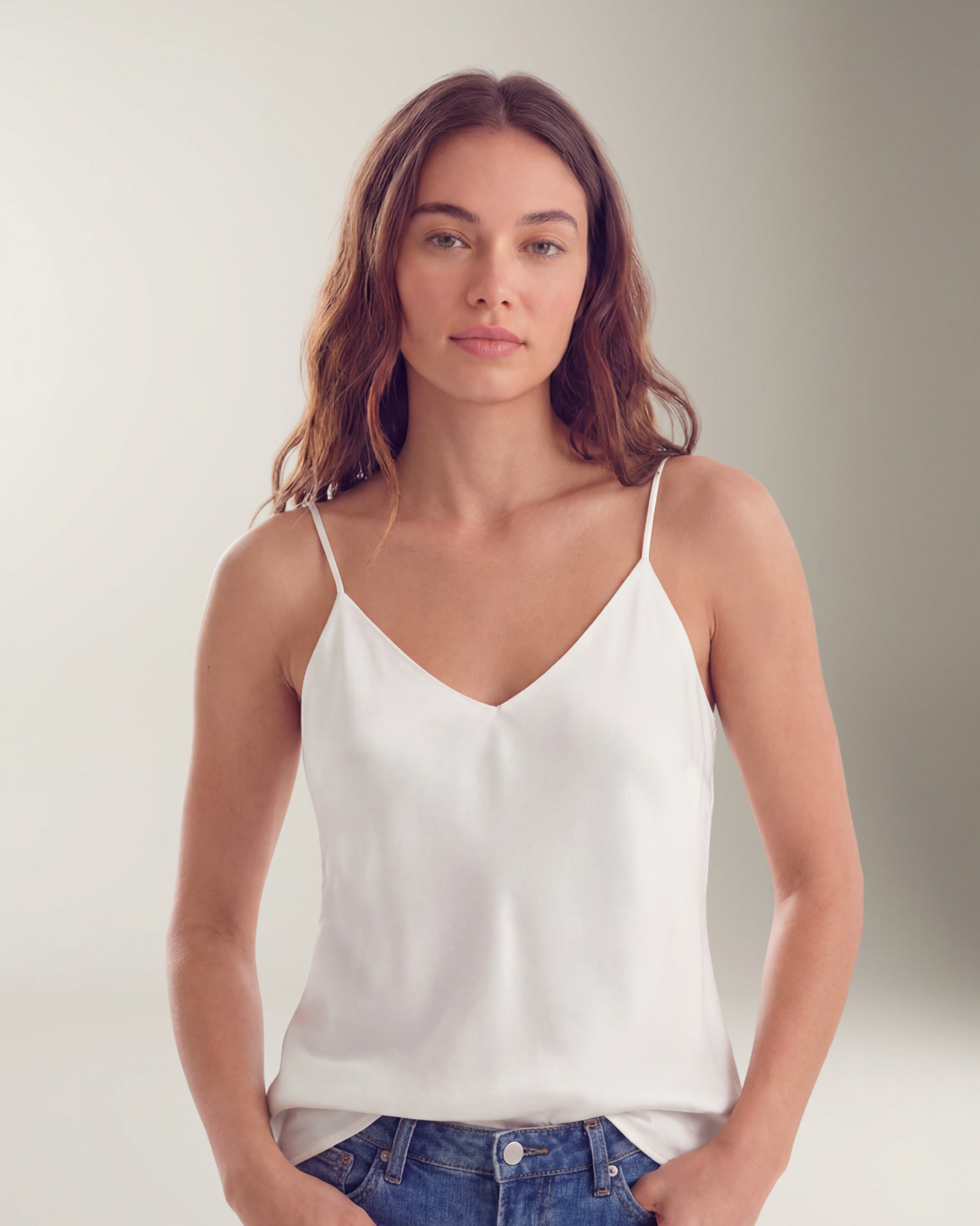 Sophie Camisola de Seda Premium