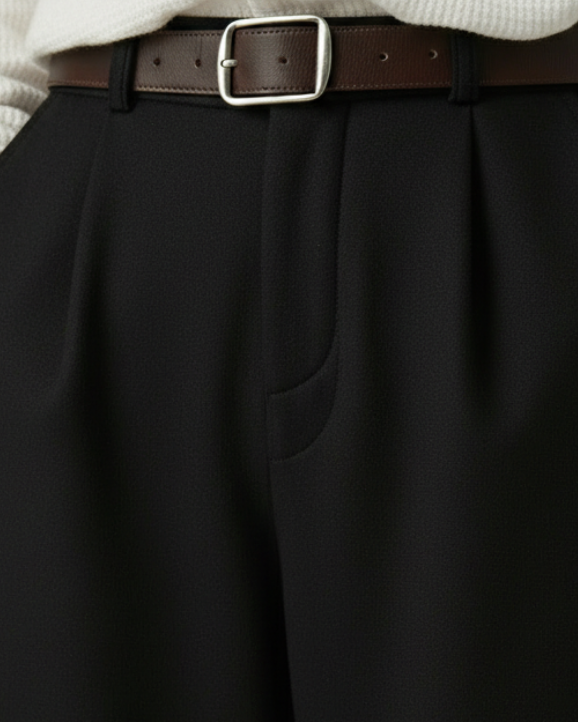 Lorenzo Pantalón Wide-Leg Comfort | Black