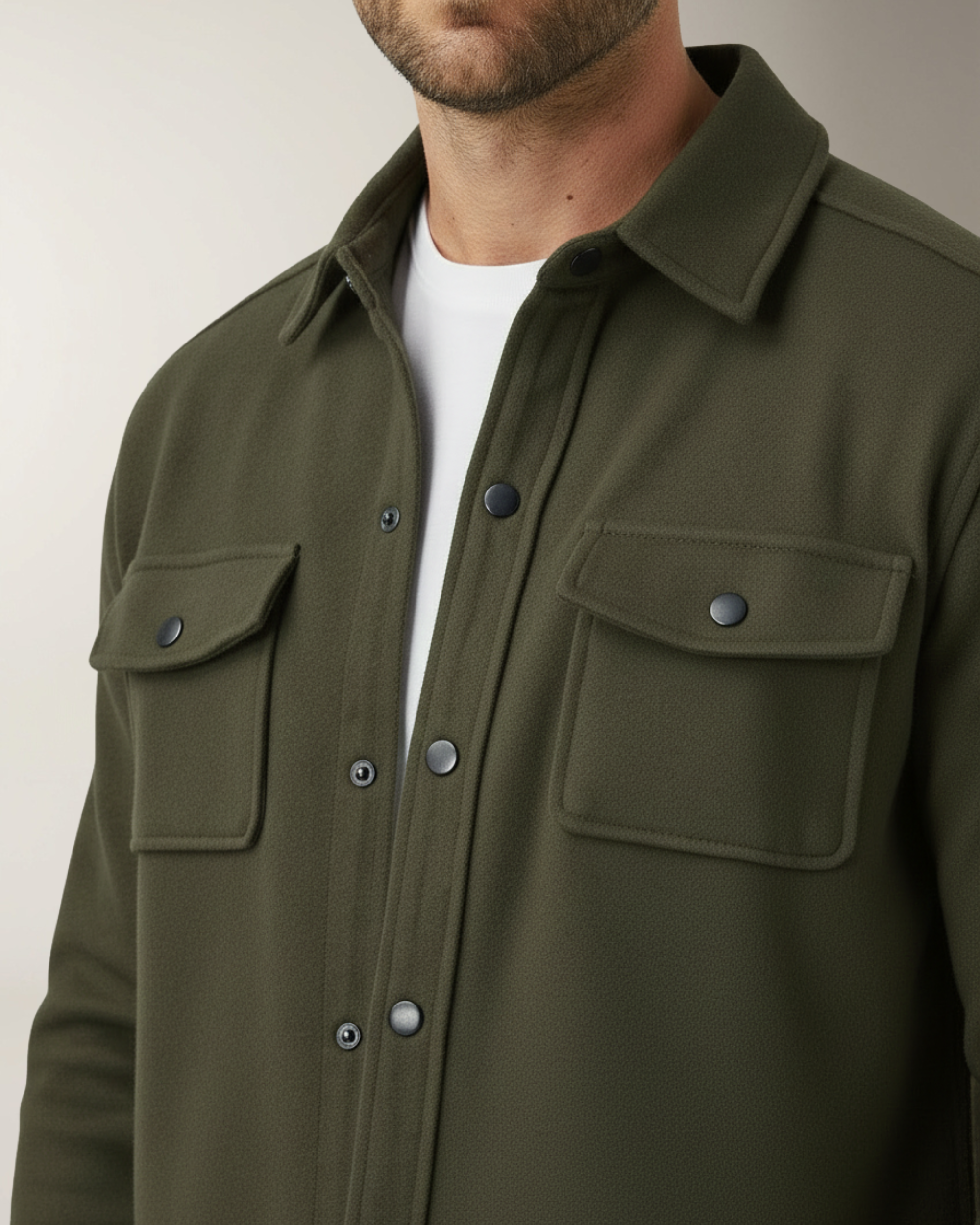 Adrien Overshirt Premium - Verde