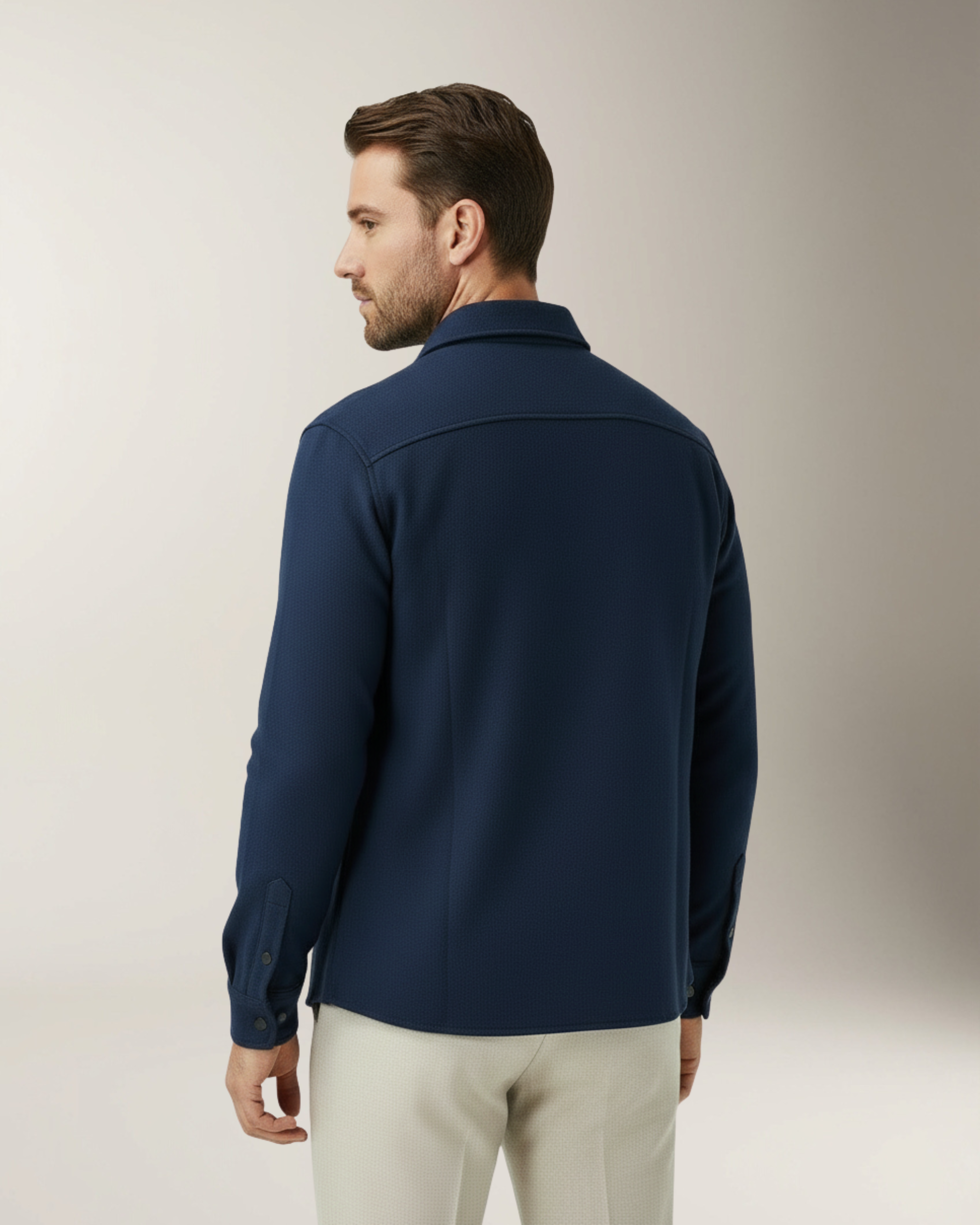 Adrien Overshirt Premium - Azul