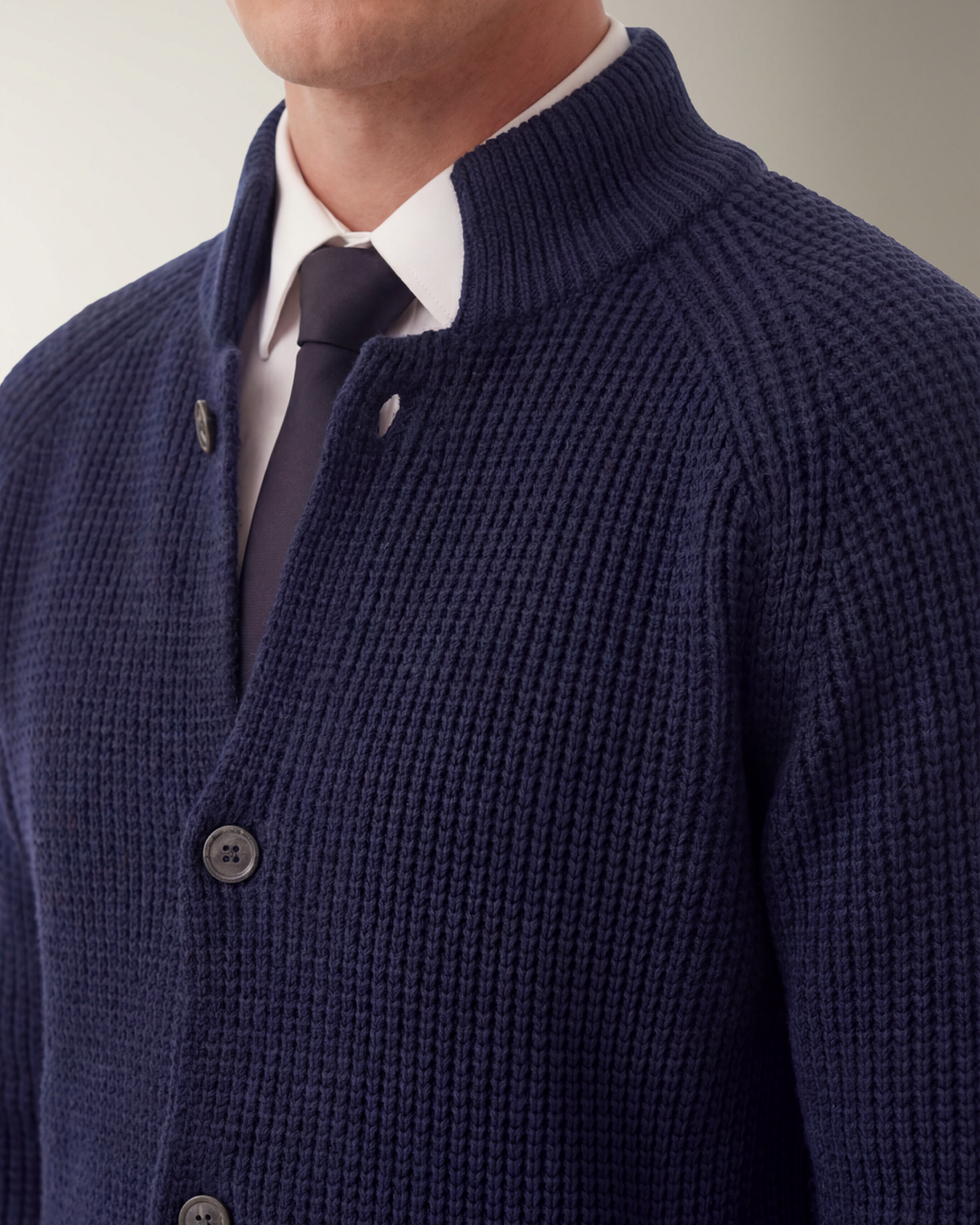 Hugo Cárdigan Elegante de Punto