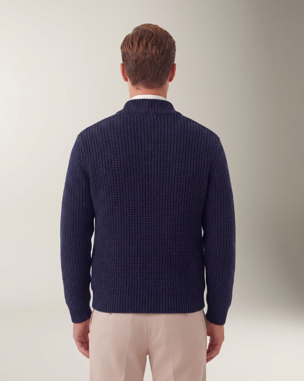 Hugo Cárdigan Elegante de Punto