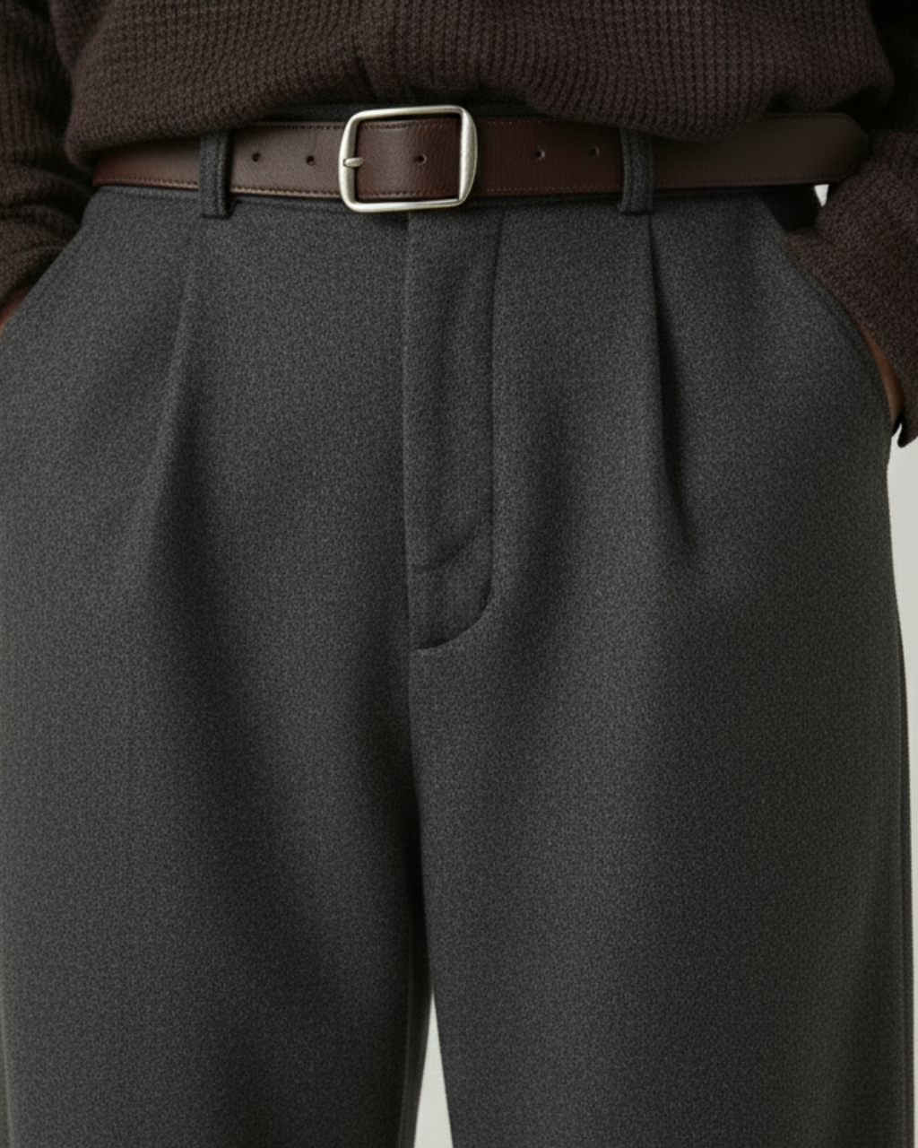 Lorenzo Pantalón Wide-Leg Comfort | Gray