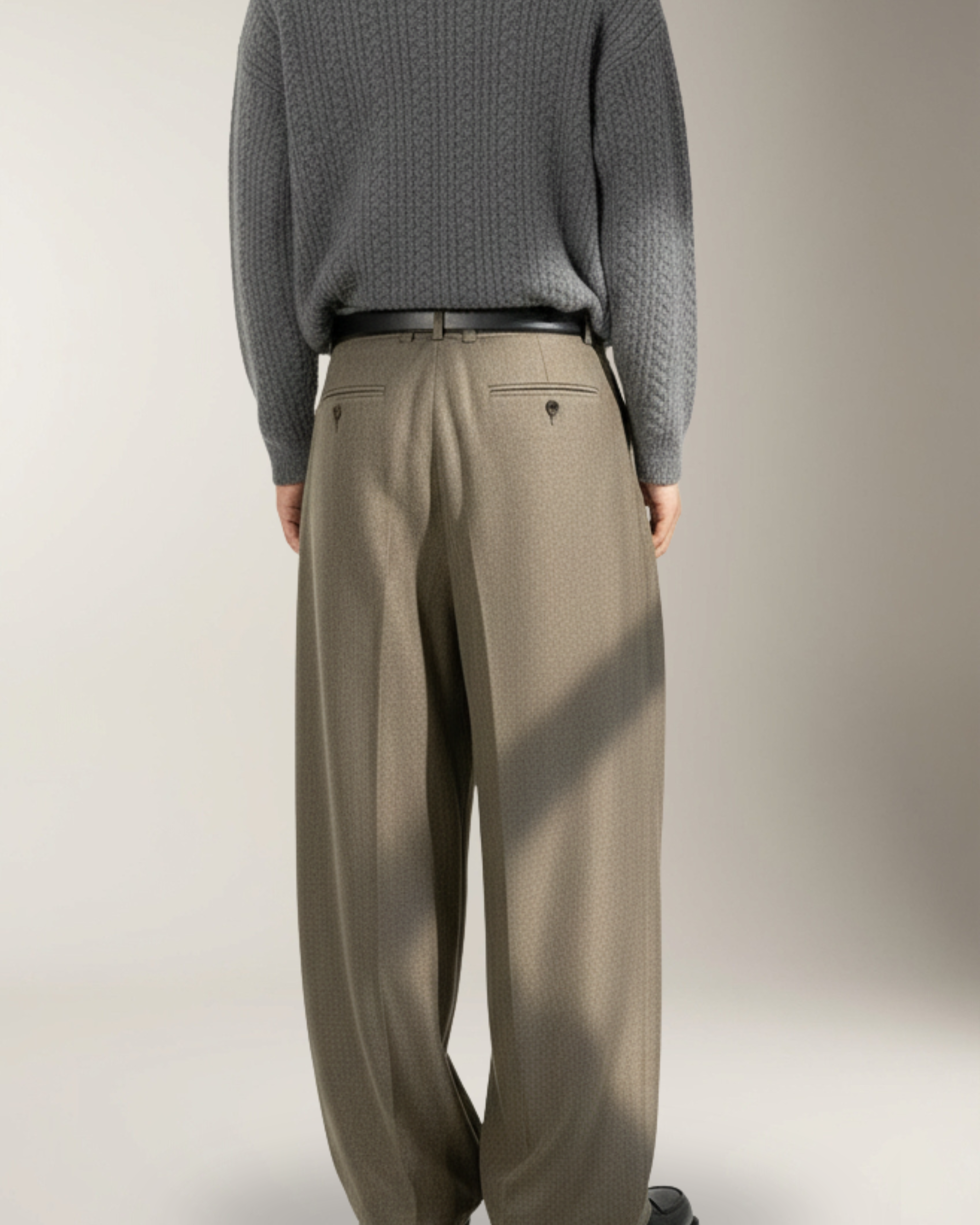 Matteo Pantalón Wide-Leg Premium