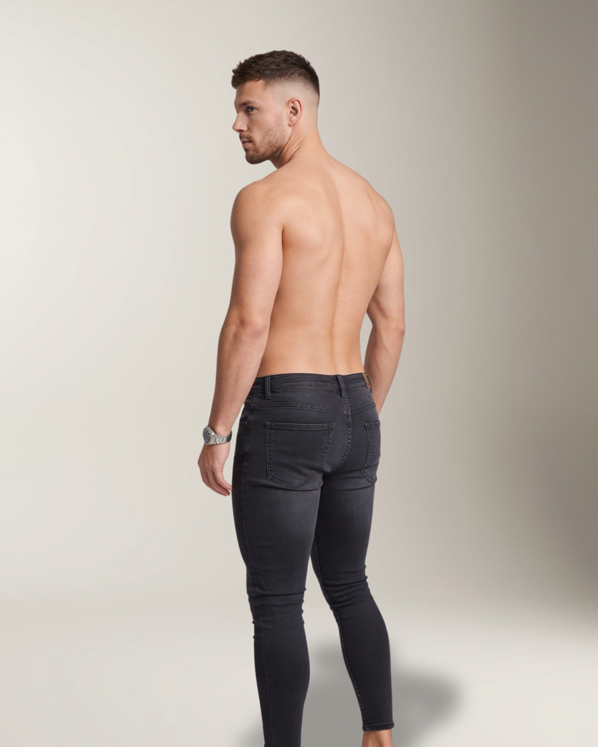 Noah Skinny Denim - Gris